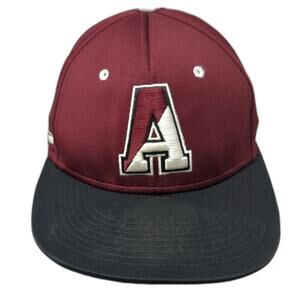 Pukka Baseball Cap Red Black One Size Abington Ghosts Performance Stretch Hat